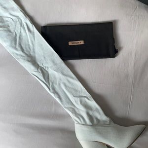 Yeezy Season 4 heeled thigh high boots